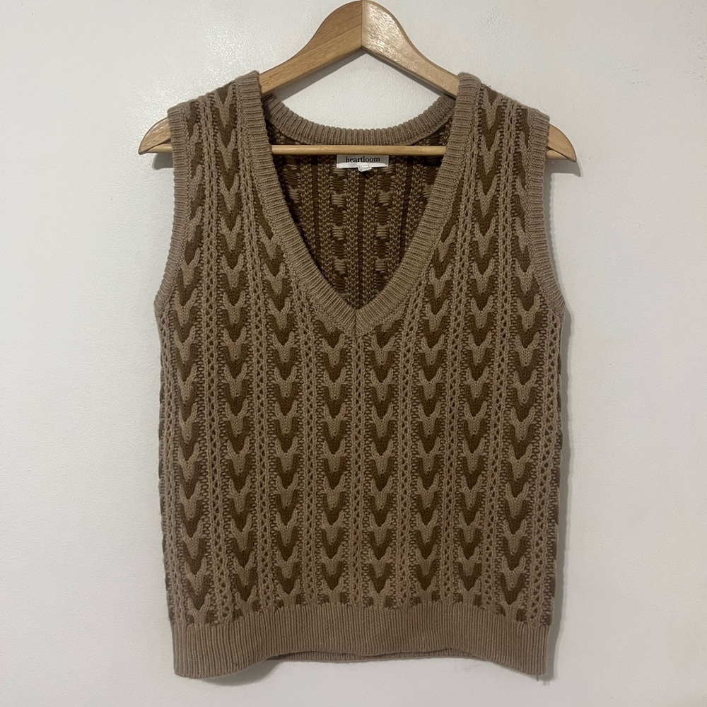HEARTLOOM Phoenix Vest Tan XS